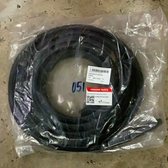 ORIGINAL PERODUA AXIA REAR BONNET RUBBER GETAH | Lazada