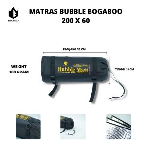 Matras Bubble Bogaboo 200 x 120 - Matras Double - Matras Foil Double Side - Matras Allumunium Bubble Tebel - Matras Alloy - Foil Double Side - Matras Gunung - Foil Double