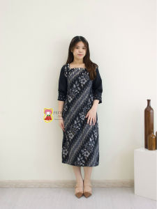 Feodora fashion / dress armelia / dress couple / batik couple keluarga / kemeja couple / dress premium / dress batik terbaru / dress pesta (GOOD QUALITY)