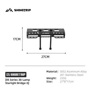 CampBoost SHINETRIP 05 Series 38 Lights Starlight Bridge Lantern Led Light Lantern Lampu Camping