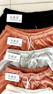 Korean Style High Waist Loose Shorts Wide Leg Sports Casual Women Shorts Pants without pocket