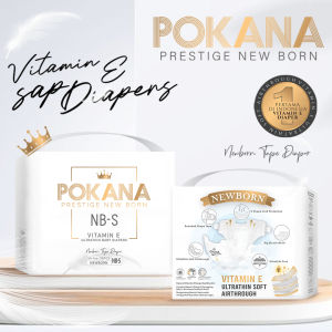POKANA PRESTIGE Newborn SAP Diapers NB –S26 (perekat paling lembut)