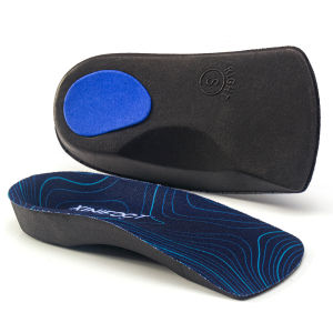 SOFEI 1 pasang sol penyangga lengkung untuk kaki datar dan bantalan hemipedal