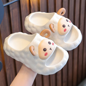 Dép Lê Bánh Mì Cho Bé Hình Chú Cừu Cute Dép Chất Liệu EVA Siêu nhẹ Đế Chống Trơn Bé 2-8 Tuổi