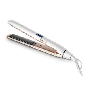 2 In 1 Negative Ion Ceramic Hair Straightener Curler Digital LED Display Hair CurlingProfessional Flat Iron Styling 负离子直发夹卷发棒