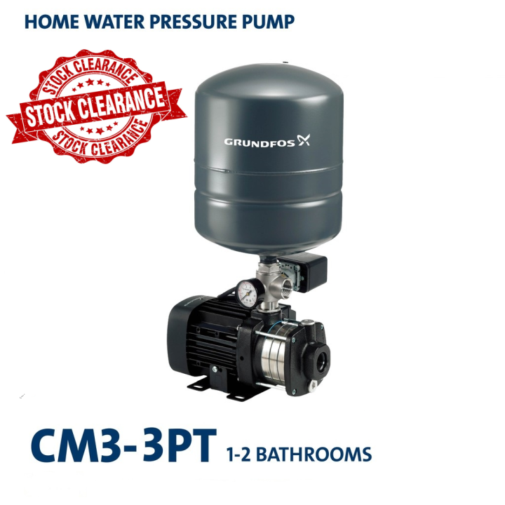 (Display Unit/Clearance Stock/No Warranty)Grundfos CM33PT Automatic