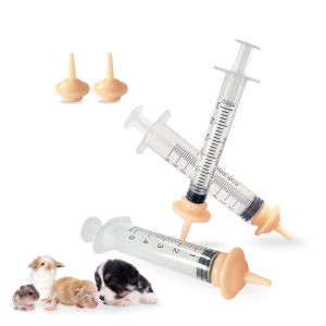 Pet Baby Puppy Kitten Feeding Bottle Needle Tube Device Nursing Feeder Breastfeeder