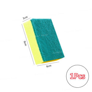 Kitchen Cleaner Emery Sponge Removing Rust Microfiber Dish Cloth Super Absorbent Kitchen Towel Cleaning Rag
