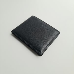 Ví Da Nam PERINO Mini Nhỏ Gọn Cao Cấp Chất Liệu Da Bò Mill Thật Sang Trọng Vintage Kèm Hộp - P040