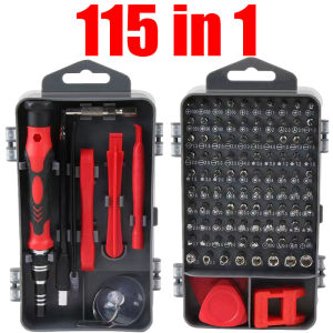 ไขควง ชุดไขควงมัลติฟังก์ชั่น 115 in 1 ชุดซ่อมคอมพิวเตอร์ screwdriver set เครื่องมือสำหรับมือ MINI Precisionscrewdriver