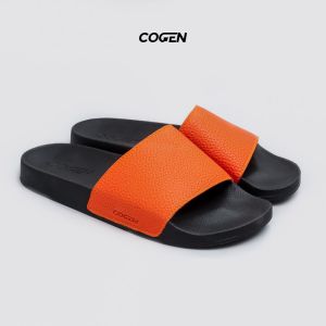 Cogen Sendal Slop Pria Original Kulit Basic Series