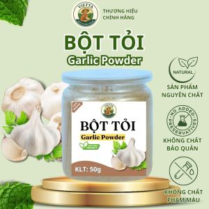 Bột Tỏi Vietta Spices 50g - Gia Vị Cho Món Nướng Xào Nước Chấm Đậm Đà Tiện Lợi