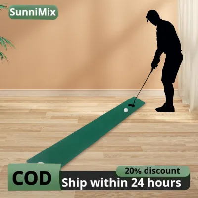 Golf Putting Mat Golf Putter Golf Putting Practice Mat for Backyard Indoor Outdoor Golf Accessories for Men