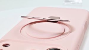[Compatible with MagSafe] Invisible Metal Ring Stand Liquid Silicone Full Camera Protection Shockproof Phone Case for iPhone 17 Pro Max Air 16 Pro Max 15 Plus 14 Pro 13 12