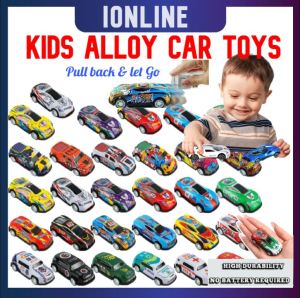 #ReadyStock Colorful Alloy Mini Pull Car Toy for Children Kereta Mini Kereta Kecil Tarik Jalan Small Toy Car mainan