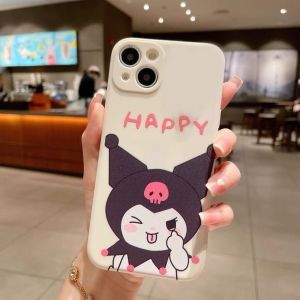 Oppo A53 2020 A54 A74 A95 A76 A96 A93 A94 Reno 5F A98 A17 A17k A57 A77 2022 A78 5G 3D cartoon lovely kuromi melody cinnamonroll pink black blue camera protect soft silicon case casing cover fon sarung 手机壳