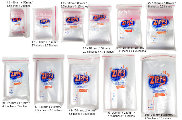 Ziplock 100 pcs/pack | Lazada PH