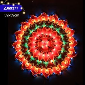 Homemory Christmas Lights Outdoor Parol Christmas Lanterns Seasonal Decorative Lantern Lights
