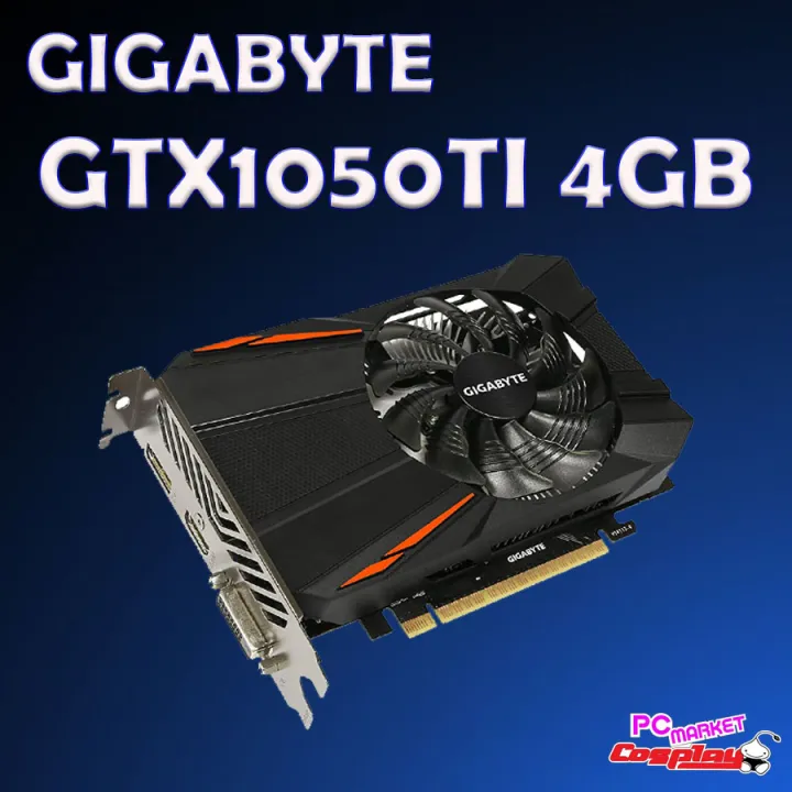 Gigabyte GTX1050TI 4GB Graphic Card (no included original box)