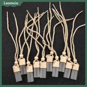 [Leomcio] 10pcs 5ml ขวดน้ำหอมรถยนต์สำหรับน้ำมันหอมระเหย Air freshener perfume pendant