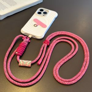 OFTBT Neck Rope Mobile Phone Straps Dual-purpose Adjustable Phone Hanging Rope Universal Retro Style Crossbody Lanyard Cell Phone Accessories