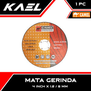 Camel Mata Gerinda 4 Inch x 1.2 / 6 mm 107x1.2x16 100x6x16 Batu Potong Poles Gurinda 4"x1.2 4"x6
