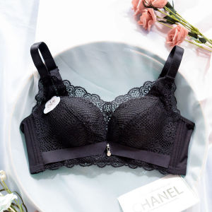 Small bust push-up summer bra for women thick style side breast support anti-sagging bra new popular model wireless bra wholesale