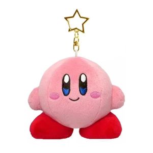 Kirby Keychain Plush Doll Toys Pendant Cartoon Soft Cotton Bag Decor Kawaii Kirby Pendant for Child Girls Gifts