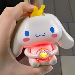 (SG Stock) Finger Heart Cinnamoroll Dog Light Toy Show Love Heart Shaped Valentine Gift Sanrio Toy that Expresses Love