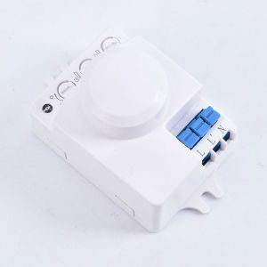 [AYLMER] Microwave Sensor Switch 5.8ghz HF 220V LED 360 Degree Radar Motion Body Sensor
