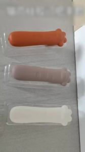Sacesr Cat Paw Door Handle Cover Silicone Anti-collision Wall Protector Anti-Static Anti-Freeze Home Office Door Lever Decorative Cover 3T7R1