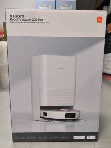 【 NEW】Xiaomi Robot Vacuum X20 Pro Global Version หุ่นยนต์กวาด ถูพื้น เครื่องดูดฝุ่น ผ้าเช็ดทำความสะอาดตัวเอง รับประกันศูนย์ไทย 1 ปี