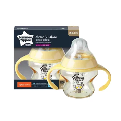 Tommee Tippee Nature Bottle Wide Neck PPSU Breast-like Baby Bottle 150ml/260ml