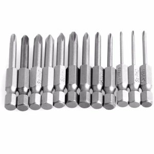 MATA OBENG 12IN1 ALOY HEXAGONAL 1/4 INCH KONEKTOR PANJANG 50 MM