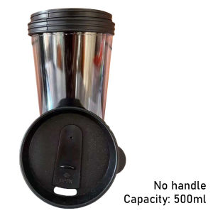 SH Plastic double kettle cups can hold photos acrylic lid cups 16OZ/500ML