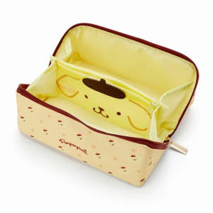 Christmas Gift Halloween Sanrio Student Pencil Case Hello Kitty Kawaii Kuromi Anime Portable Travel Put On Makeup Wash Supplies Pouch Household Items New