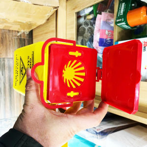 Thùng nhựa an toàn 1.5 L đựng vật sắc nhọn đã qua sử dụng dùng trong y tế { Mới }