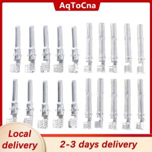 [COD] AqToCna Ship within 24 hours 5 10Pairs MC4 Photovoltaic Connector Inner Core Male And Female Plug Terminals Positive And Negative Copper Tinned Metal Parts