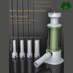 Press-Type Sausage Stuffe Stuffer Tool with Press-Type Mechanism and Funnel for Professional and Home Use