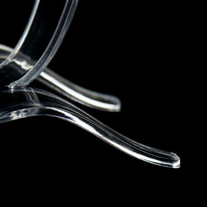 【Comfortable House】 COD 2pcs ชั้นวางของอะคริลิคหินคริสตัลคลัสเตอร์ยืนตัวอย่างแร่ผู้ถือจอแสดงผล