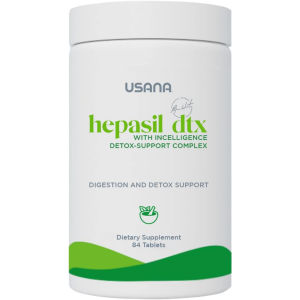 Limited-Time Flash Sale USANA Hepasil DTX Detox Support Complex 84 Tablets Advanced Inligence Liver Supplement Helps the Body Metabolize Medicine Toxins Relieves Hepatic Stress Optimizes Digestive System Function