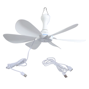 5V Low Power Consumption Hanging Fan 16.5 " Size 10.7ft Cable USB Compatible For Outdoor Indoor Air Circulation