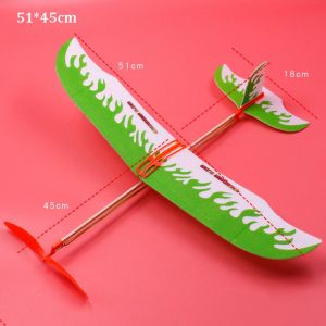 MARINI Ligthweight Airplane Glider Toy Model Popular Multistyles Rubber Band Powered Helicopter High Quality Students Flight Competition for Kids Outdoor