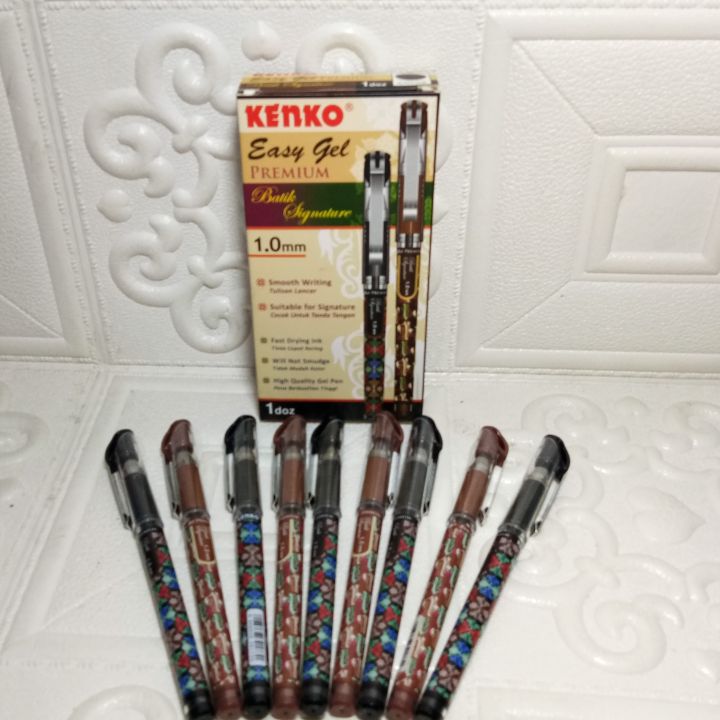 Pulpen%20Kenko%20Easy%20Gel%20Premium%201.0%20mm%20Batik%2012%20pcs/%20Pen%20Tanda%20tangan%20-%20Image%2010
