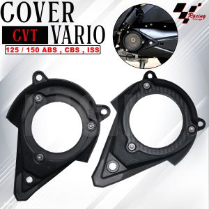 COVER TUTUP CVT VARIO 125 150 LED NEW TUTUP PELINDUNG KEONG AIR DUCT TANPA KICK STARTER KARBON CARBON KACA MIKA PLUS BAUT 2018 2019 2020 2021 2022 2023 2024 MOTOR V125 V150 HONDA MOTORCYCLE HIGH QUALITY ACCECORIES AKSESORIES SPORTY