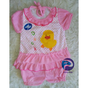 Dress Baju Bayi Perempuan Planet Kidz Motif Duck - Planet Kids (Planet Kid)