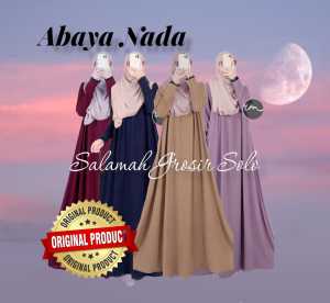 gamis crincle terbaru 2022 adem nyaman abaya nada by ratu mulabees di salamah Grosir Solo