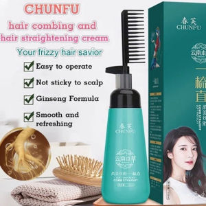 Kem ép thẳng tóc tại nhà không cần dùng nhiệt chứa nhiều dưỡng chất 180ML Kem Làm Thẳng Nhanh Chóng