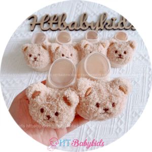 Vớ Tất Gấu Xù Cho Bé Trai Bé Gái Sơ Sinh Đáng Yêu