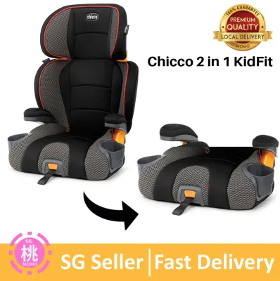Ready Stock Chicco KidFit 2 in 1 Belt Positioning Booster Car Seat